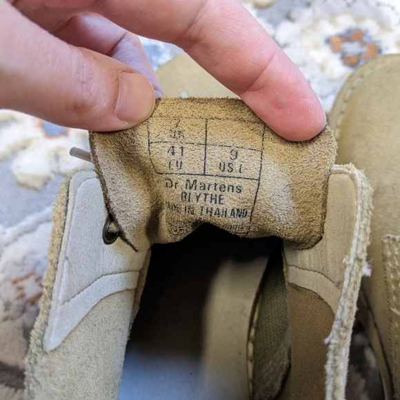 DR MARTENS Blythe Womens Suede Leather 2-Eyelet Low Desert Boots - Picture 10 of 12